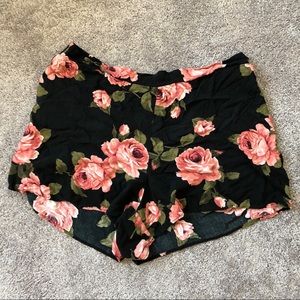 Forever 21 rose shorts